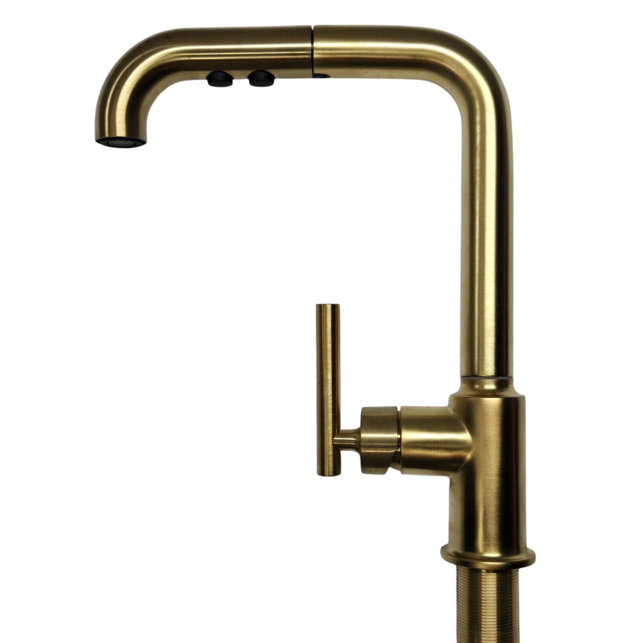 Kohler 7505-2MB Purist Kitchen Sink Faucet - Vibrant Brushed Moderne Brass
