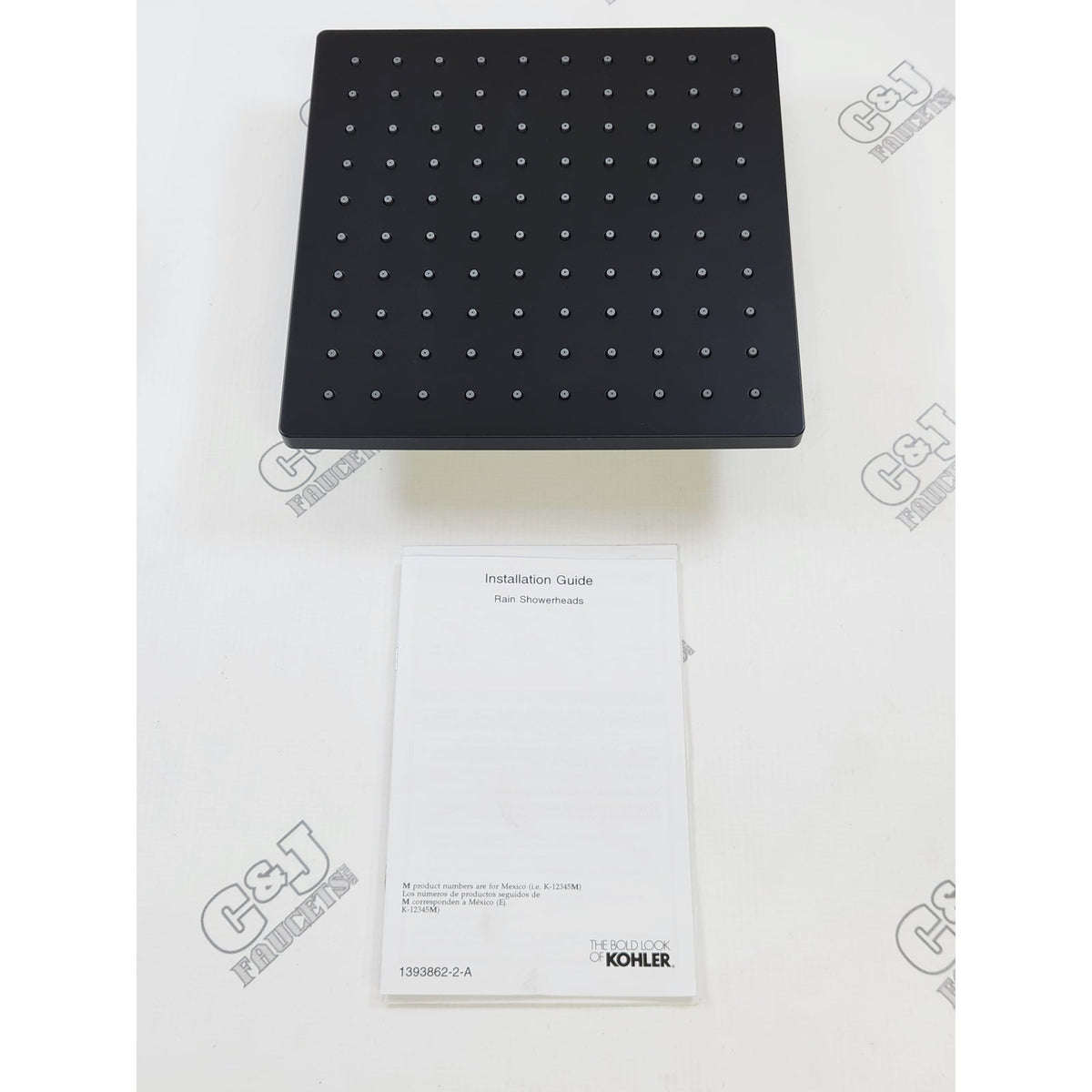 Kohler 26149-BL Honesty 2.5 GPM 10" Single Function Rainhead - Matte Black