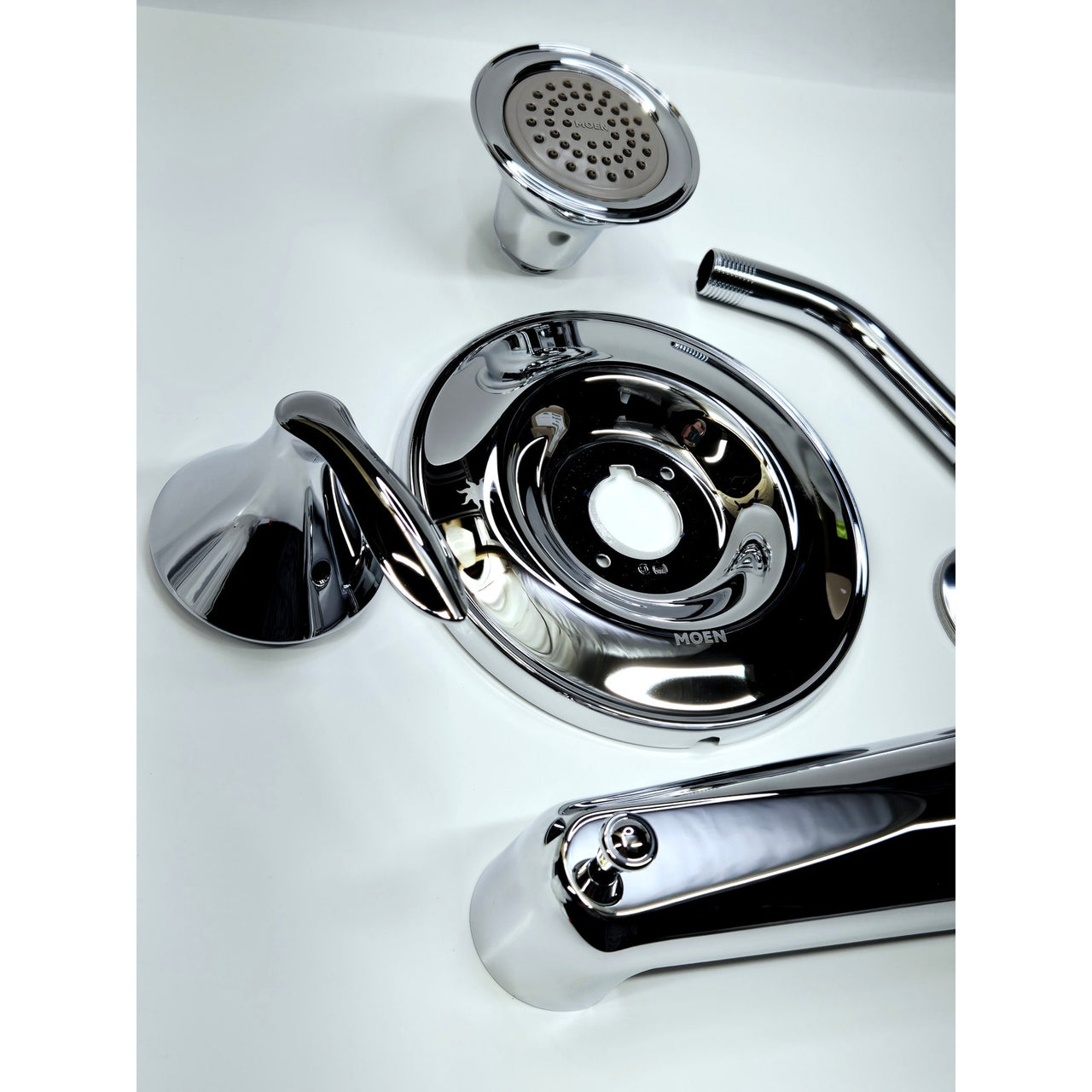 Moen T2133 Eva Posi-Temp 2.5 GPM Pressure Balanced Tub and Shower Trim - Chrome