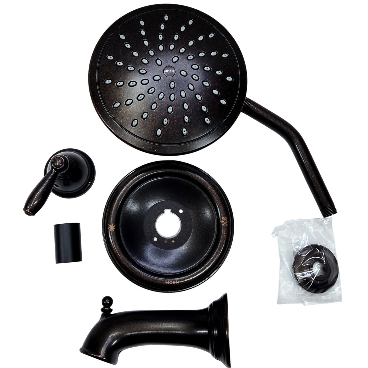 Moen T2253EPORB Brantford Single Function Shower Faucet Trim Only-Oil Rub Bronze