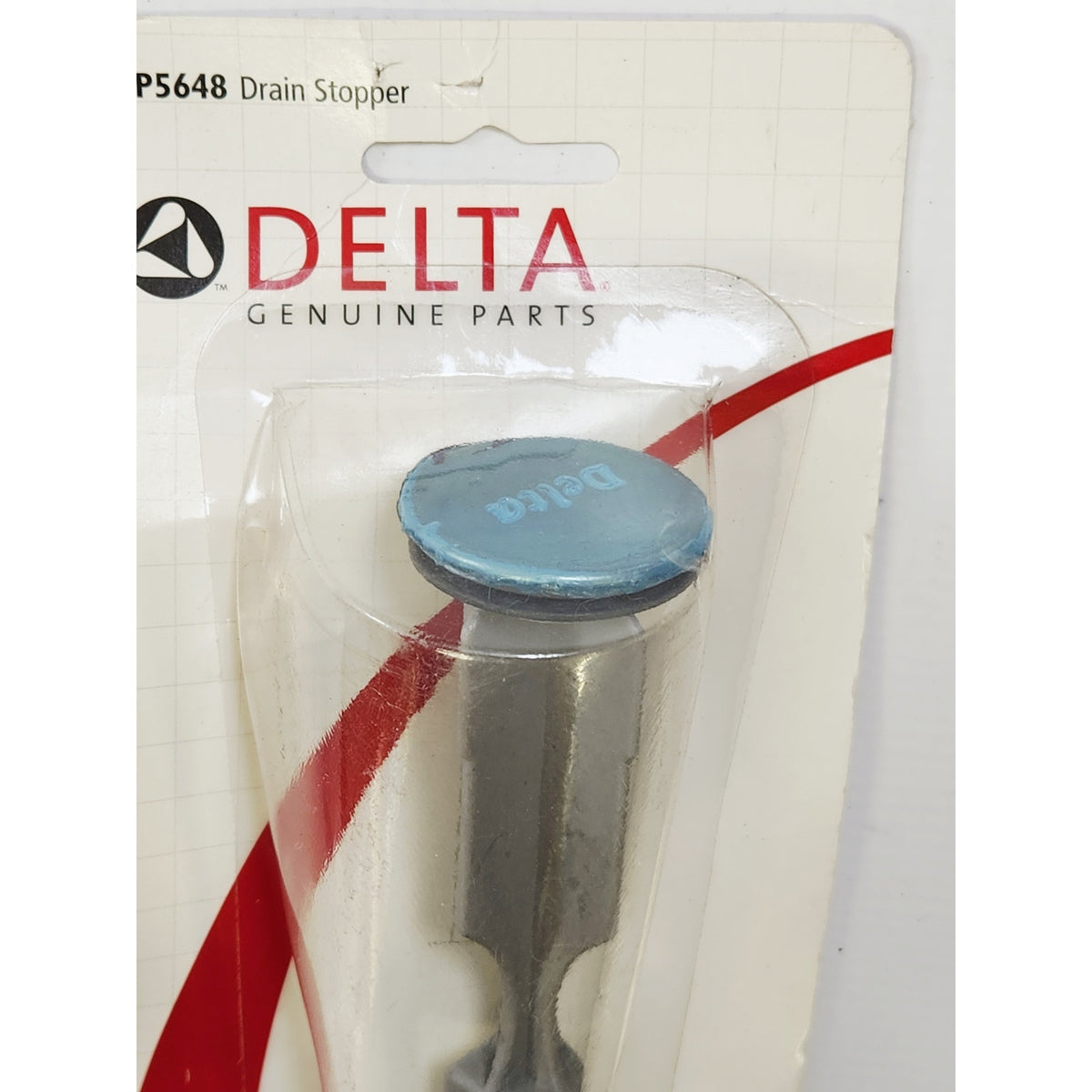 Delta RP5648 Bathroom Lift Rod Pop-Up Drain Stopper Assembly - Chrome