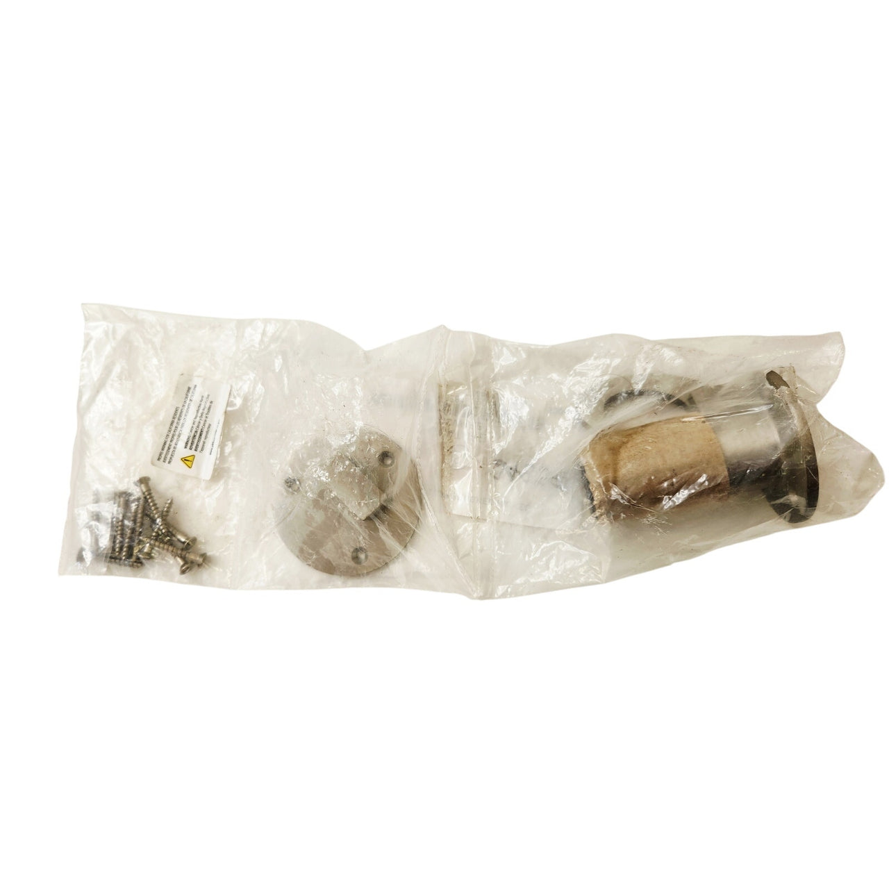 Signature Hardware 248581 Floor or Wall Mounted Rigid Door Stop - Brushed Nickel