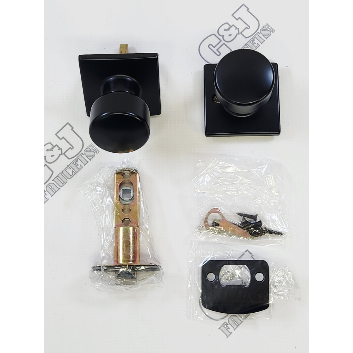 Yale Expressions YMRC23.DYLUS19 Dylan Passage Knob Marcel Rose - Flat Black