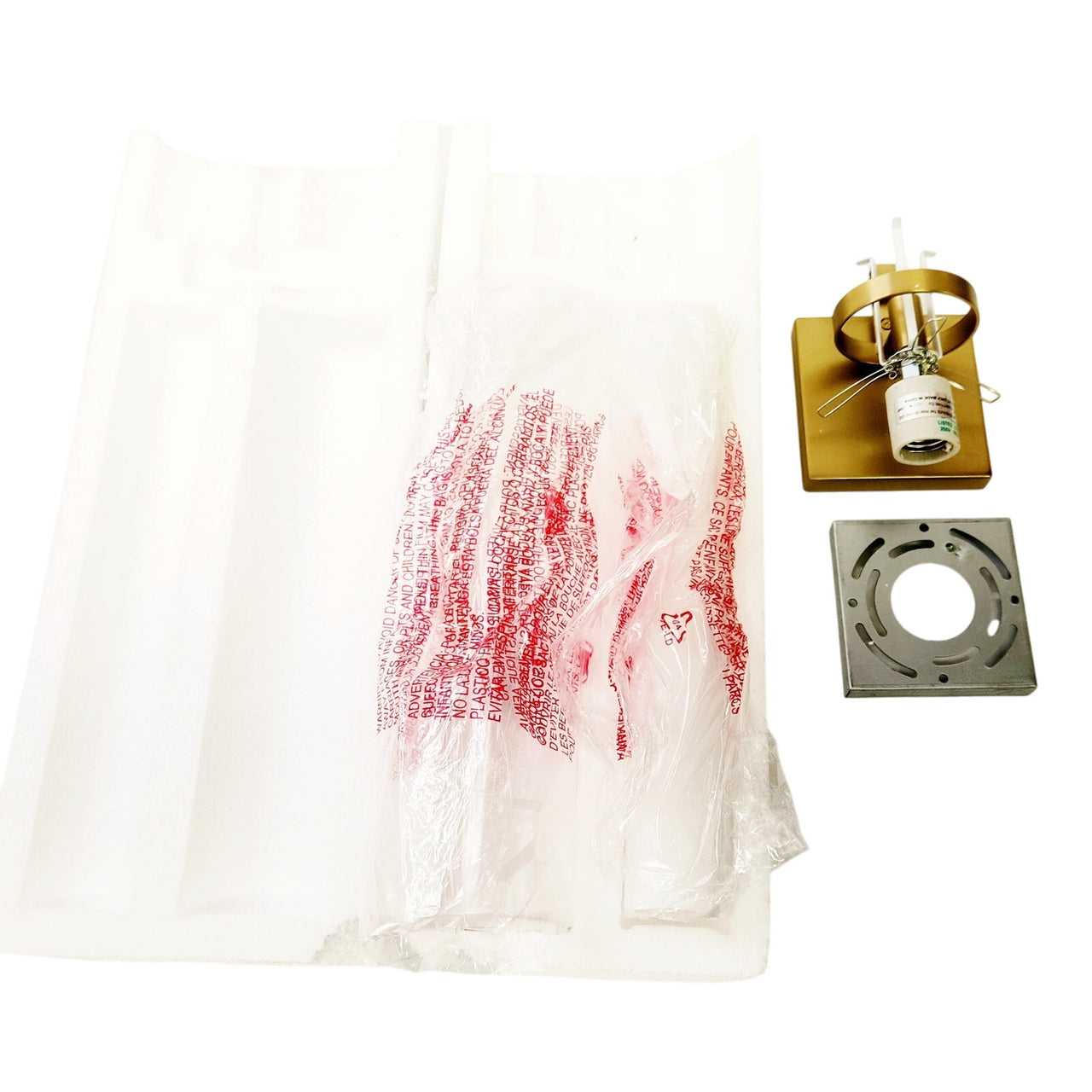 Vaxcel Lighting W0309 Vilo Single Light 14" Tall Wall Sconce - Golden Brass