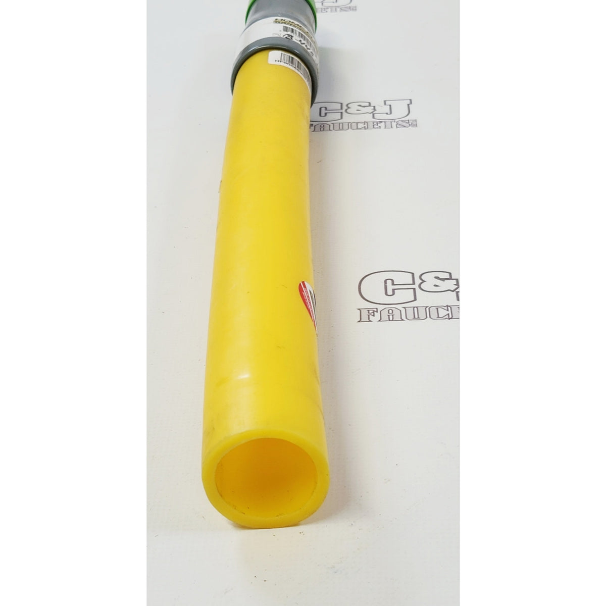 Homeflex 18-445-012 1-1/4" IPS Poly to 1-1/4" MIP Gas Transition - Yellow