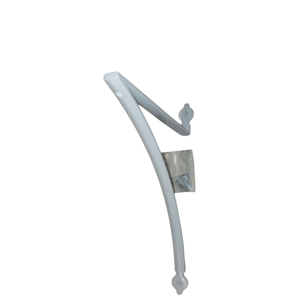 Signature Hardware 448415 8" Keeton Cast Iron Shelf Bracket - White Powder Coat*