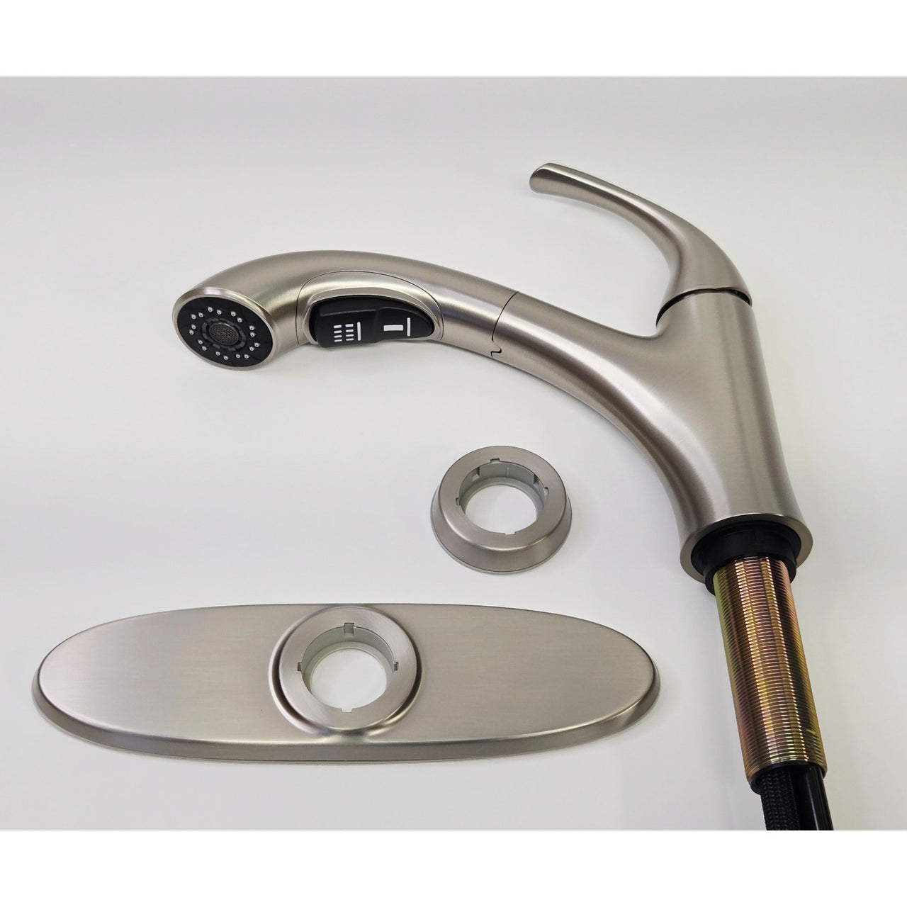Pfister F-534-7WRYGS Wray Single-Handle Kitchen Faucet - Stainless Steel
