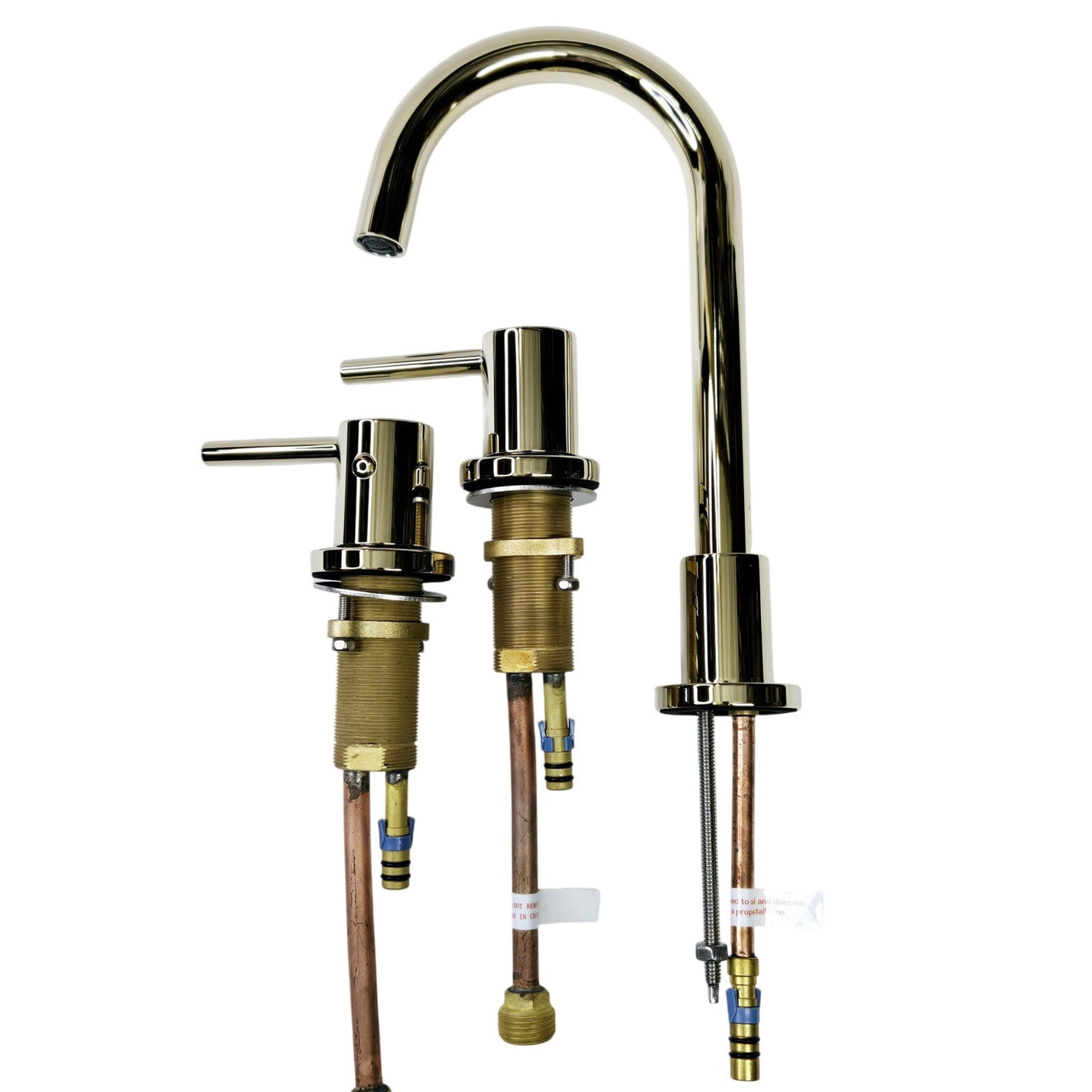Signature Hardware 483886 Lexia 1.2 GPM Widespread Bathroom Faucet - Plshd Brass