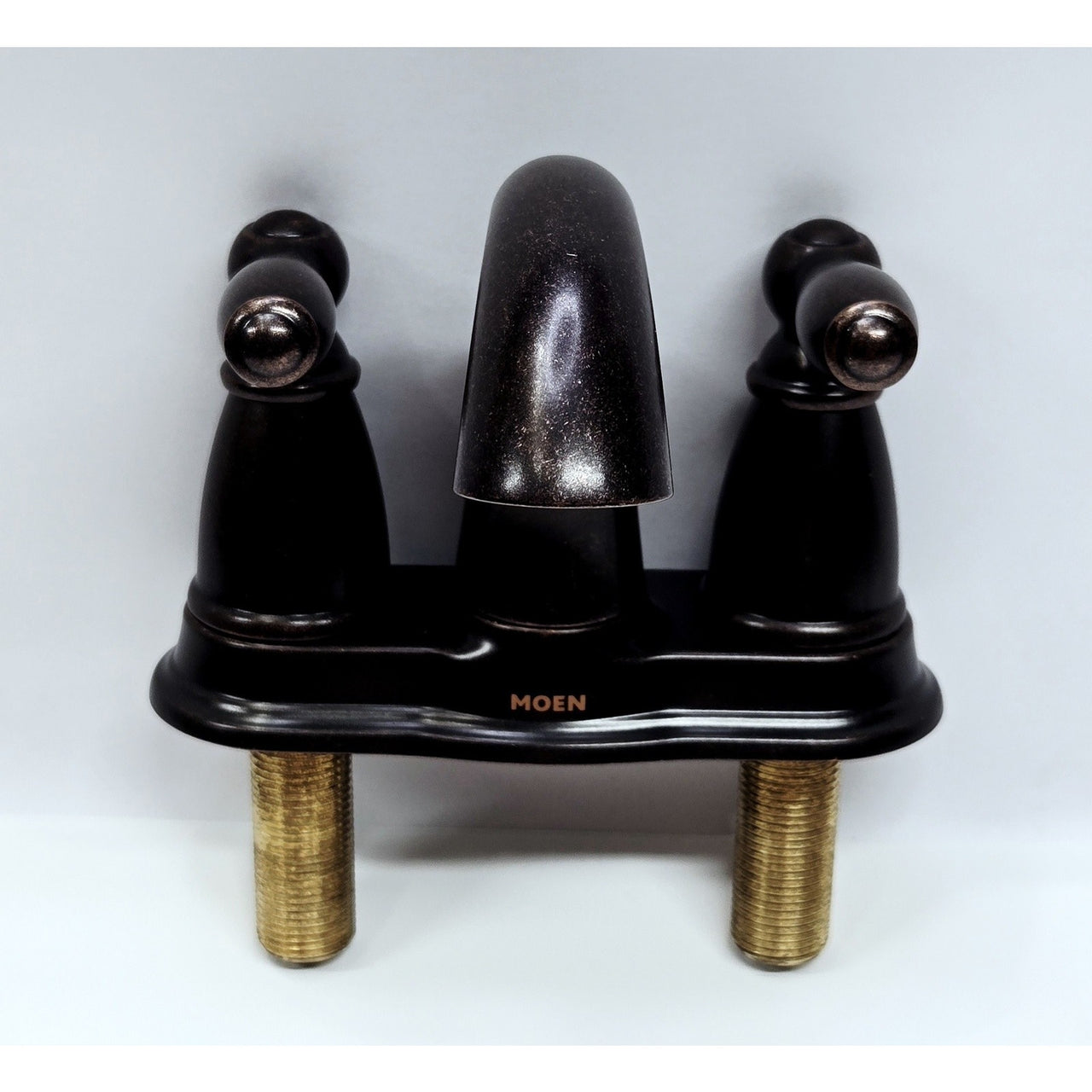 Moen 6610ORB Brantford Two-Handle Centerset Bathroom Faucet - Oil Rubbed Bronze