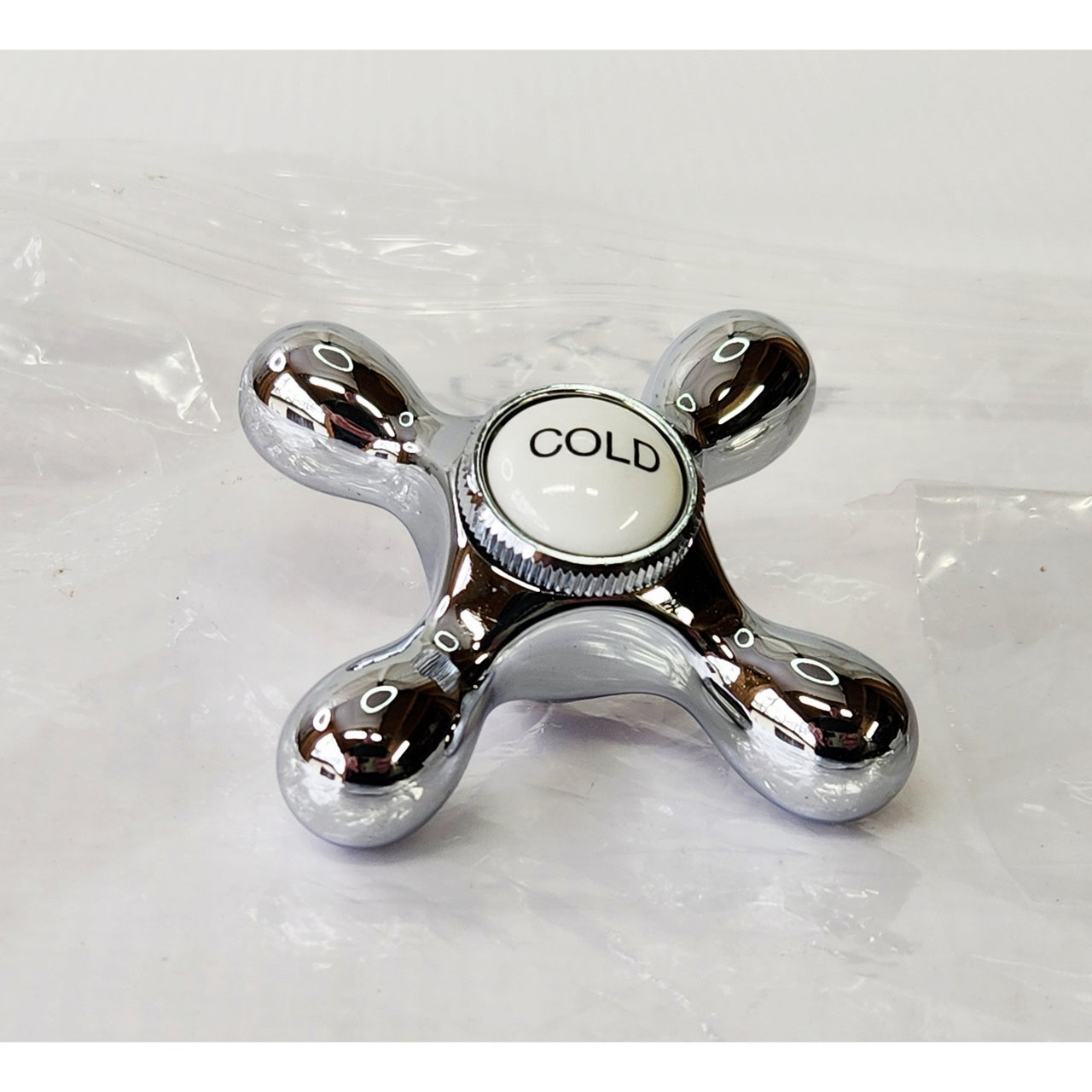 Kingston Brass KBH1791AXC Replacement Cold Cross Handle - Chrome