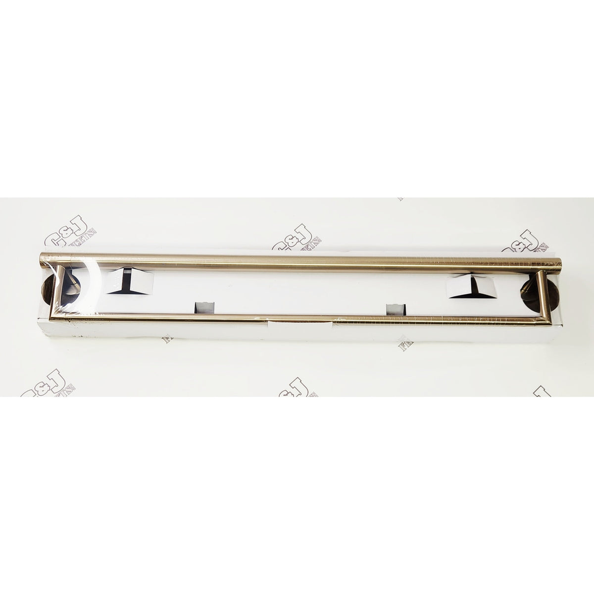 Delta 41519-CZ BathSafety Contemporary Bathroom Towel Bar - Champagne Bronze