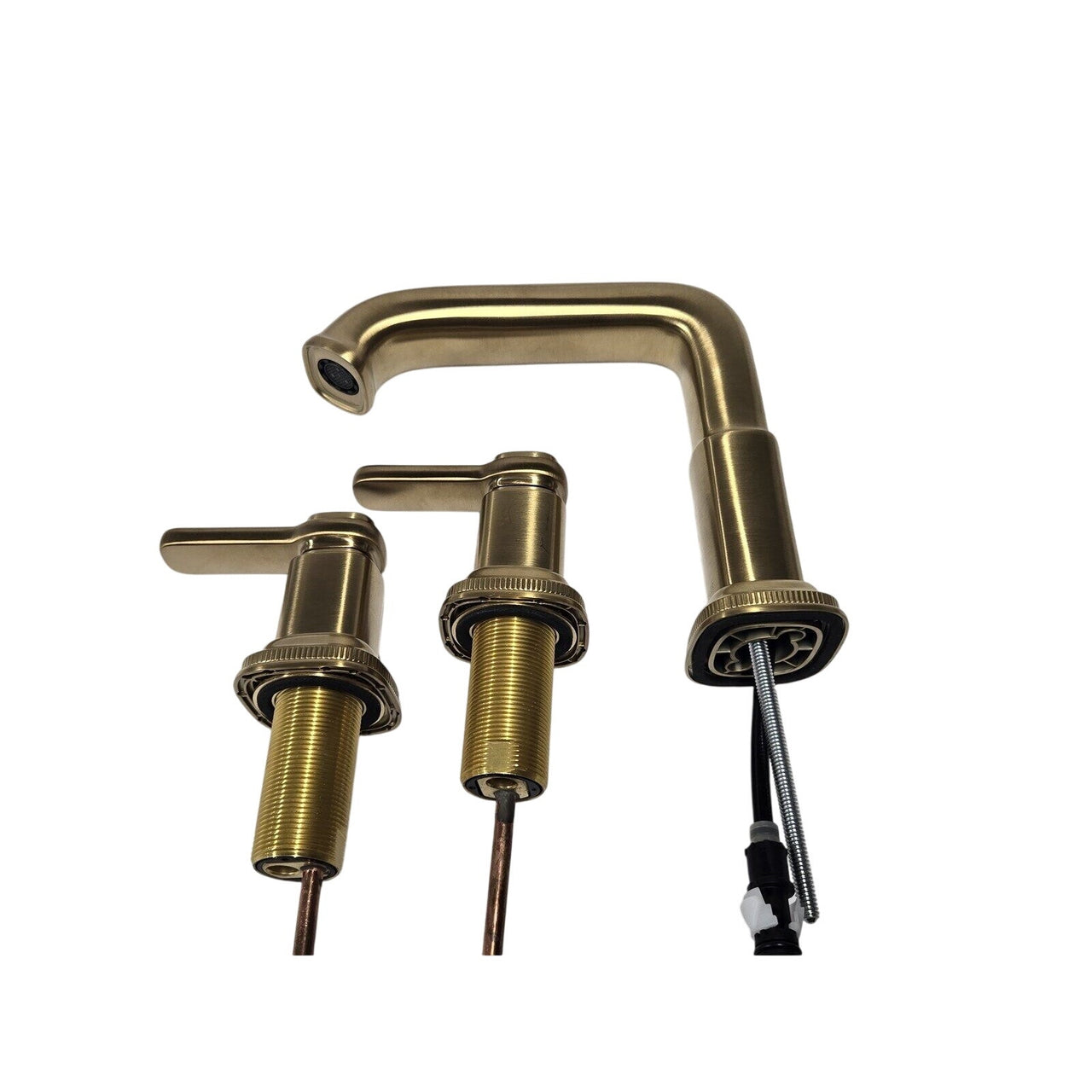 Kohler R26585-4D-2MB Numista Widespread Bathroom Faucet, 1.2GPM - Brushed Brass