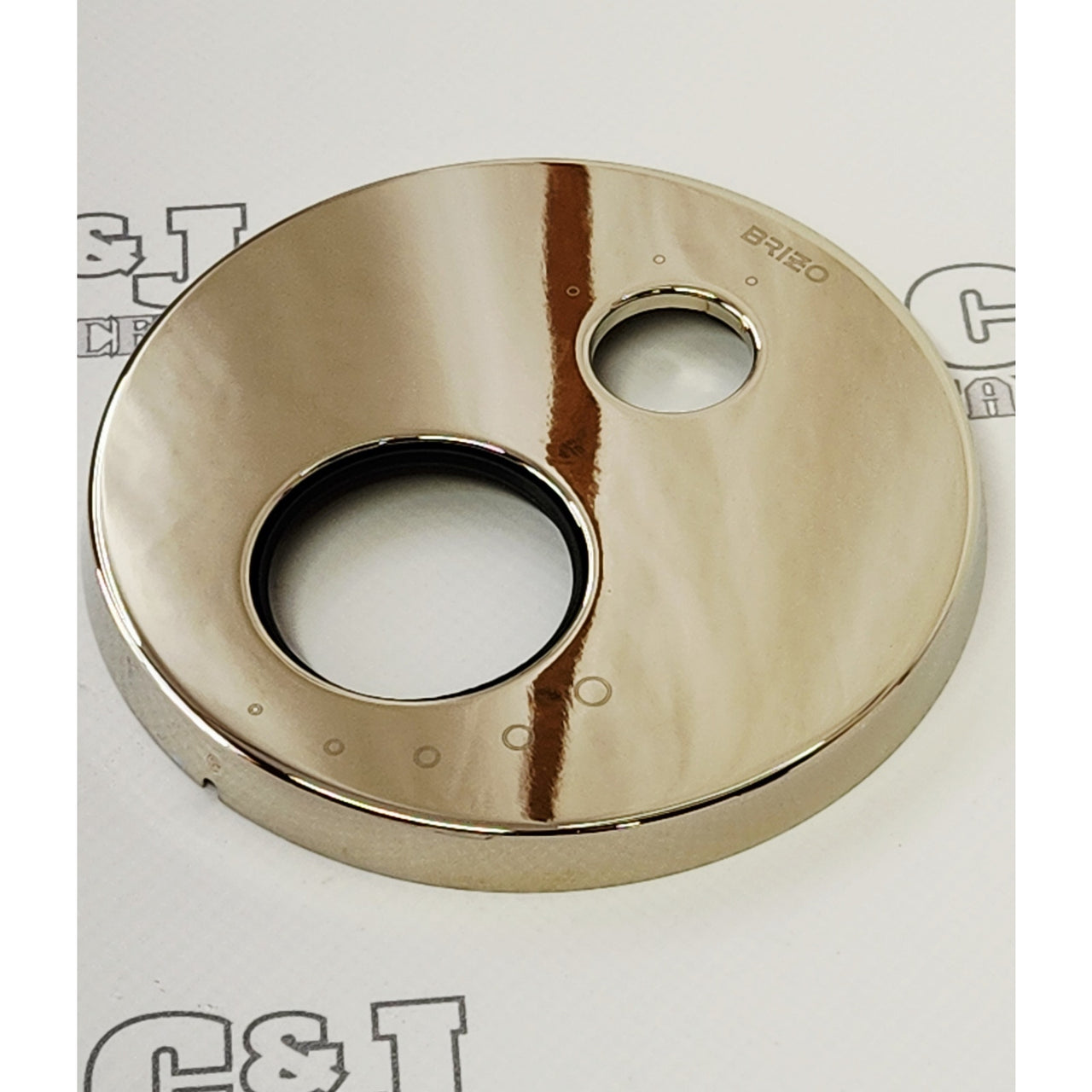 Brizo RP100643PN Litze Thermostatic Diverter Escutcheon - Polished Nickel