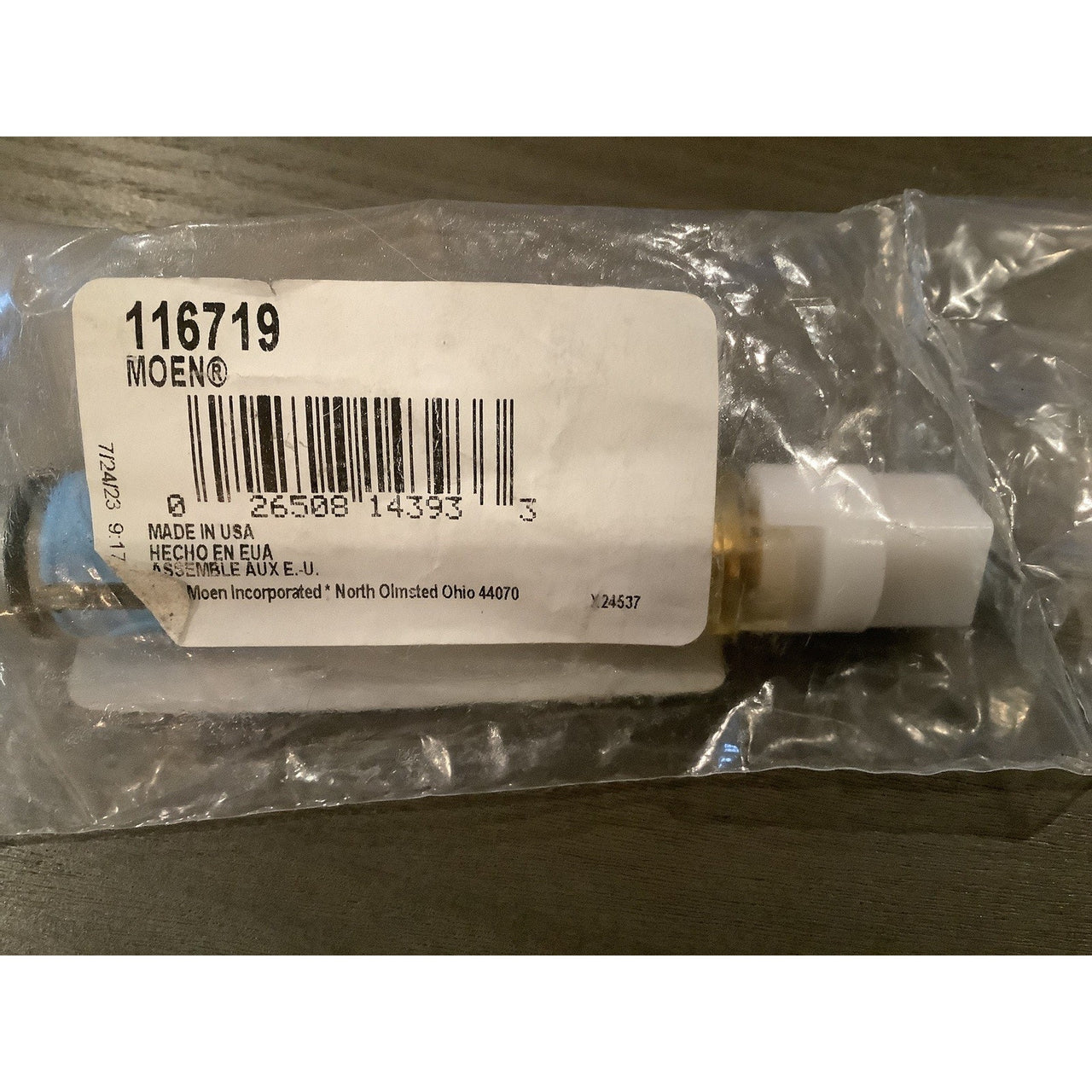 Moen 116719 Collection Moentrol 3 Function Transfer Valve Replacement Cartridge