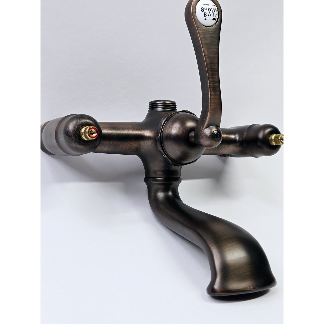 Signature Hardware HL-308-4-NH-ORB English Telephone Faucet Body - ORB *READ