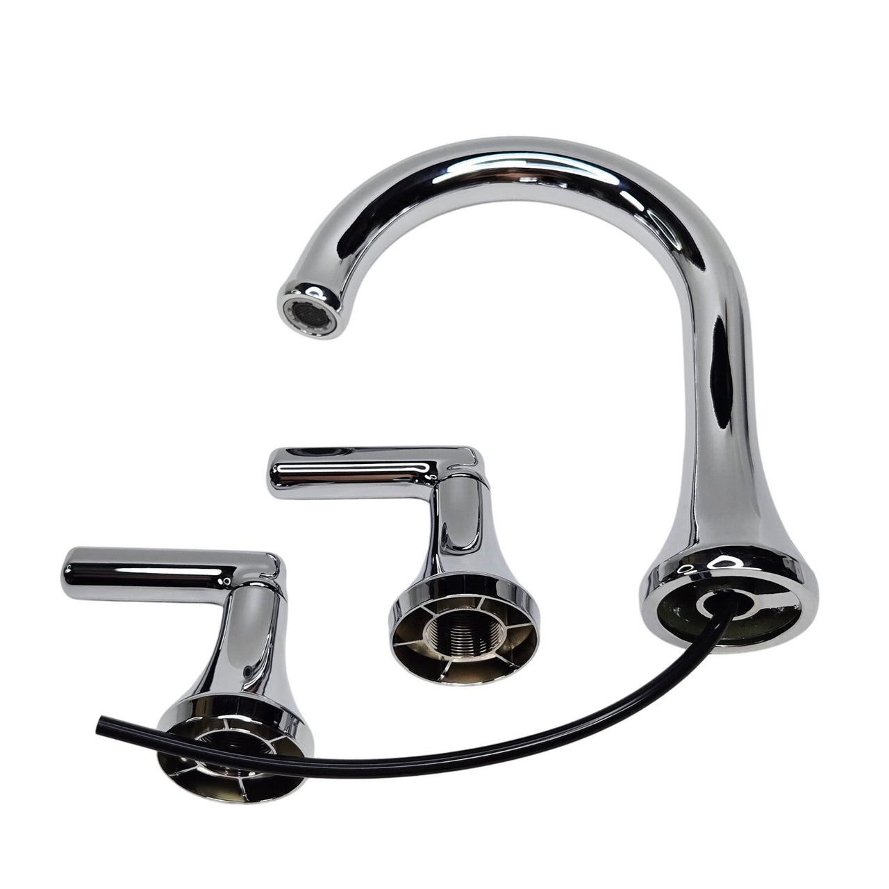Symmons SLW5912PP Birch Vessel Widespread Bathroom Faucet - Polished Chrome
