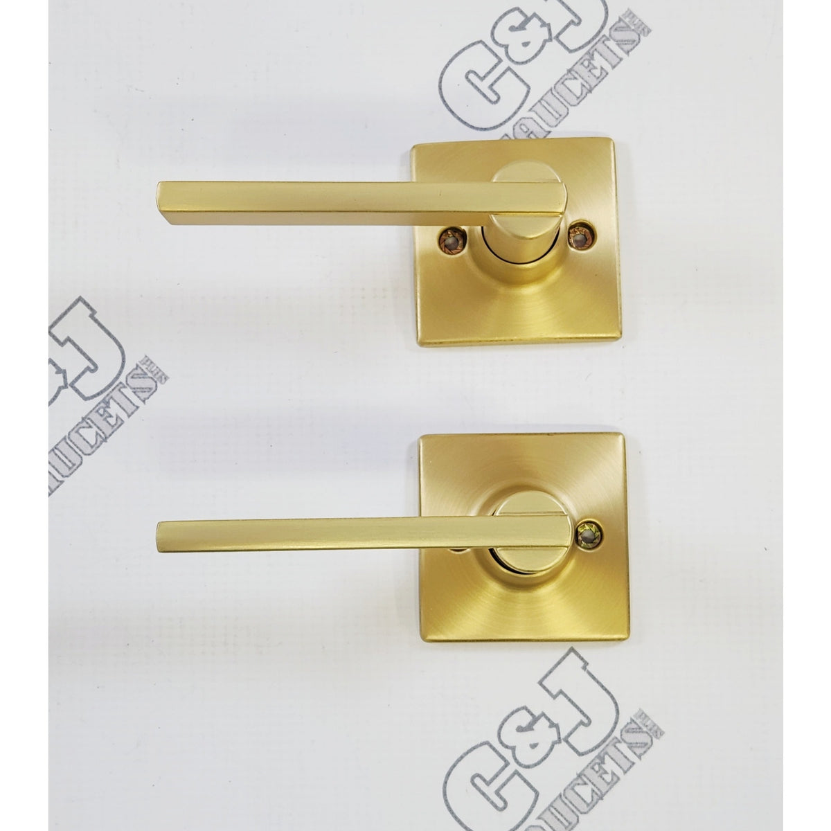 Yale Expressions YMRC25.NILUS4 Nils Dummy Lever Marcel Rose - Satin Brass
