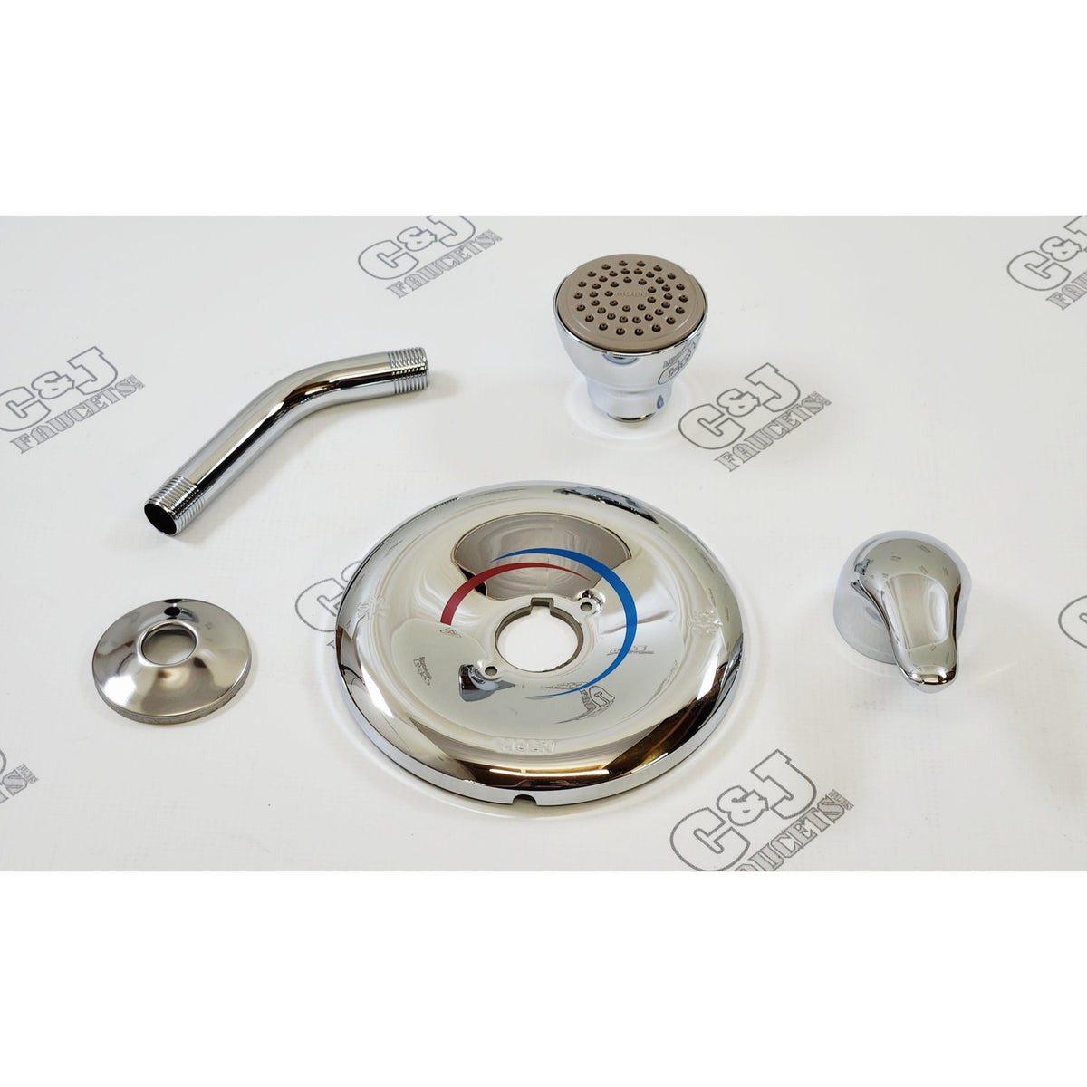 Moen TL182 Chateau Single Handle Posi-Temp Shower Trim Only - Chrome