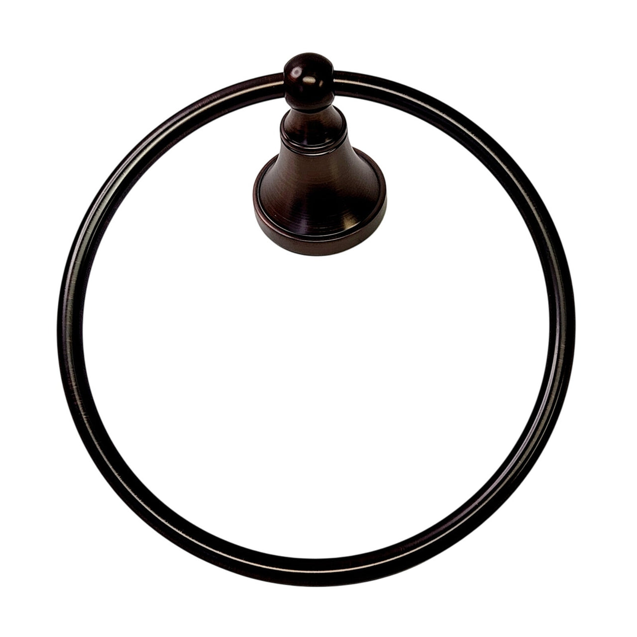 Signature Hardware 353555 Seattle Collection Towel Ring - Oil Rubbed Bronze