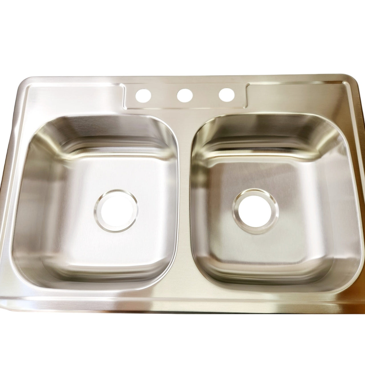 Proflo PFSR3322653A Bealeton 33x22 in Stainless Steel Double Bowl Kitchen Sink