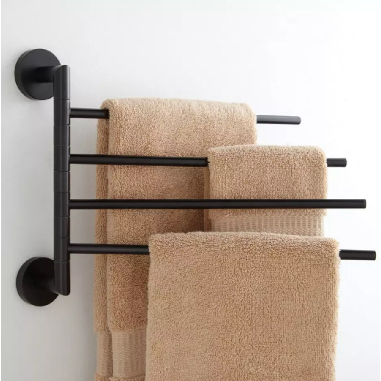 Signature Hardware 358780 Colvin Quadruple Towel Bar - Drk Oil Rubbed Bronze