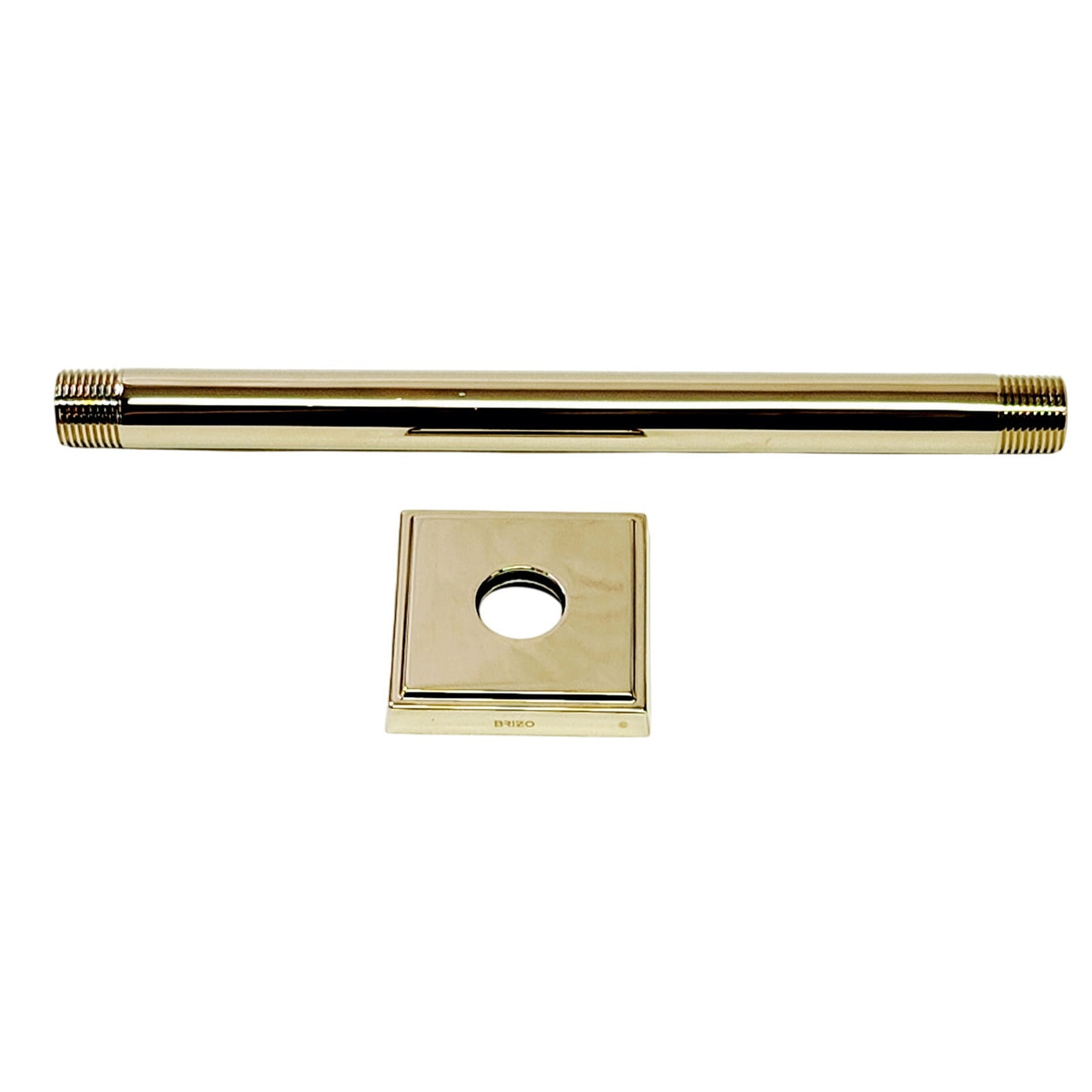Brizo RP70765PN Essential Shower Arm & Flange - Brilliance Polished Nickel READ