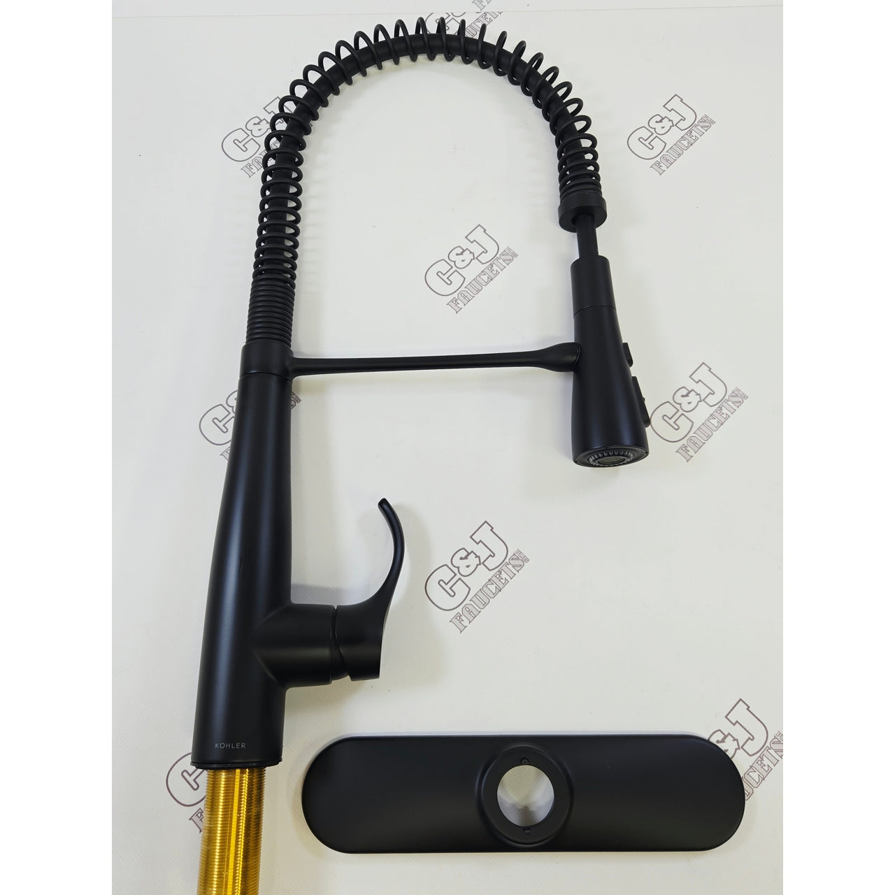 Kohler 22033-BL Simplice Kitchen Faucet - Matte Black READ