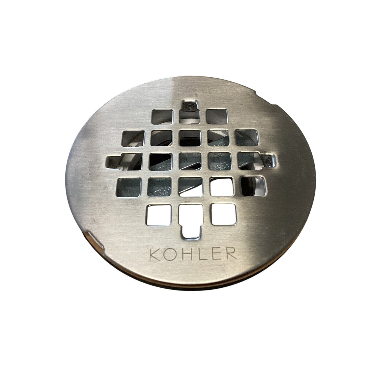 Kohler 22676-BS Round PVC Shower Receptor Drain - Brushed Stainless *READ