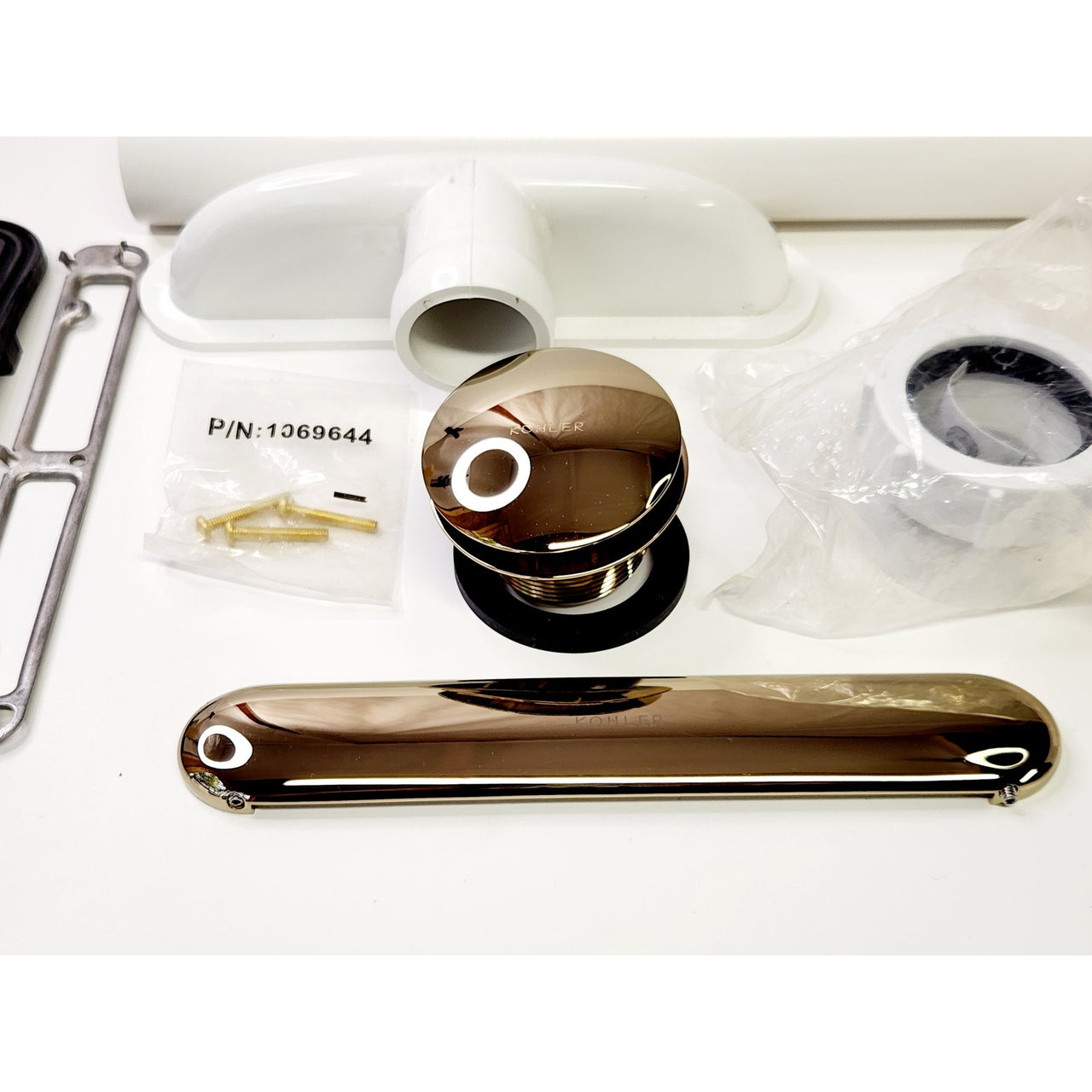 Kohler 7272-AF Clearflo Tub Drain w/Slotted Overflow - Vibrant French Gold READ