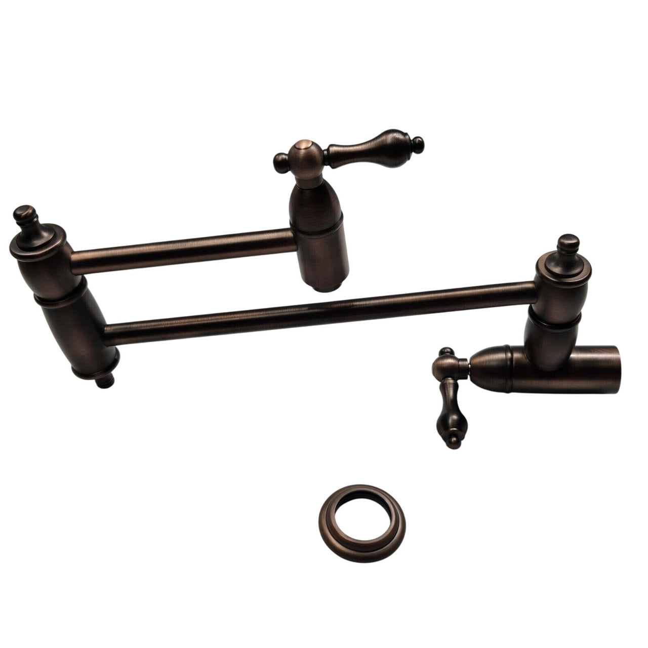 Signature Hardware 394989 Augusta Retractable Wall-Mount Pot Filler - ORB *READ