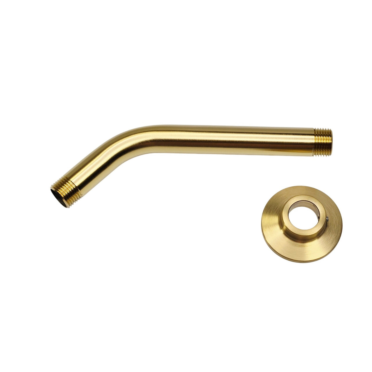 Kohler 7397-2MB MasterShower 7-1/2" Shower Arm and Flange -Brushed Moderne Brass