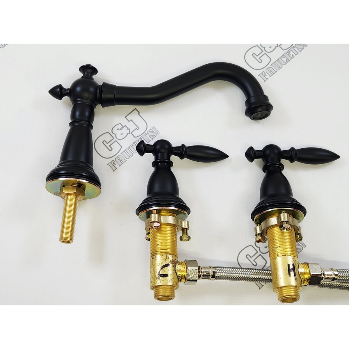 Miseno 113123-BAF-MB Corella 1.2 GPM Widespread Bathroom Faucet - Matte Black