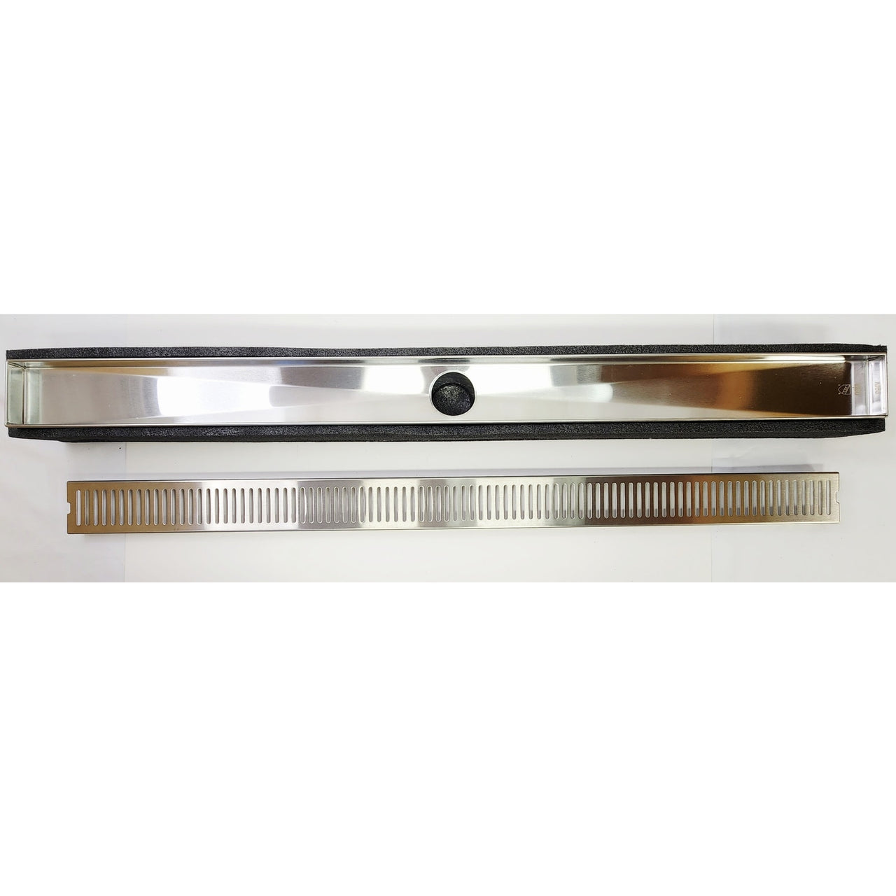 Vigo VG07003BN Elan 36" Linear Shower Drain - Brushed Nickel