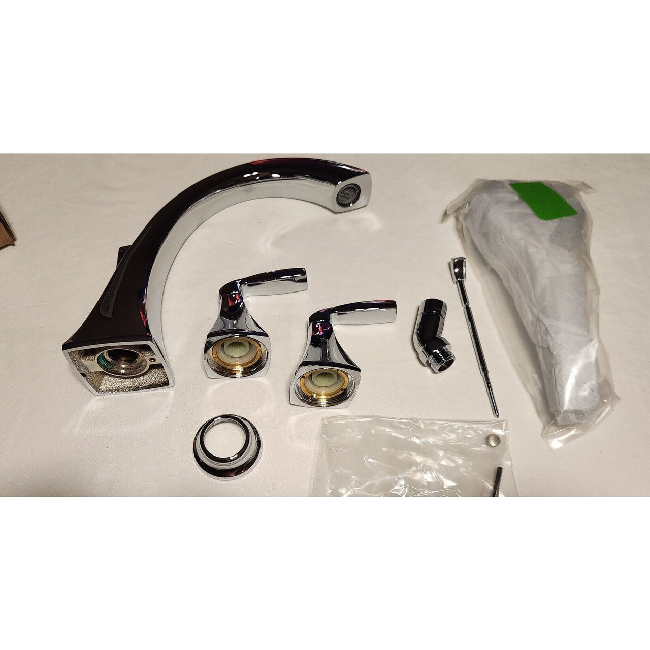 Moen T694 Voss High Arc Roman Tub Faucet With Handheld Shower, No Valve - Chrome