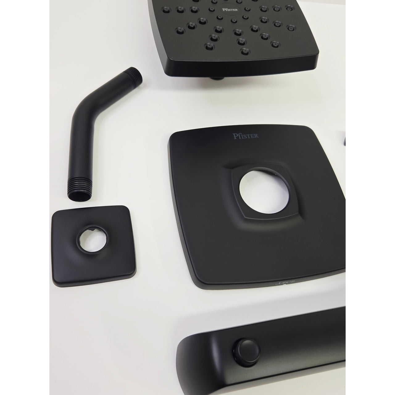 Pfister 8P8-WS2-VRISBB Vaneri Tub and Shower Trim with Valve - Matte Black