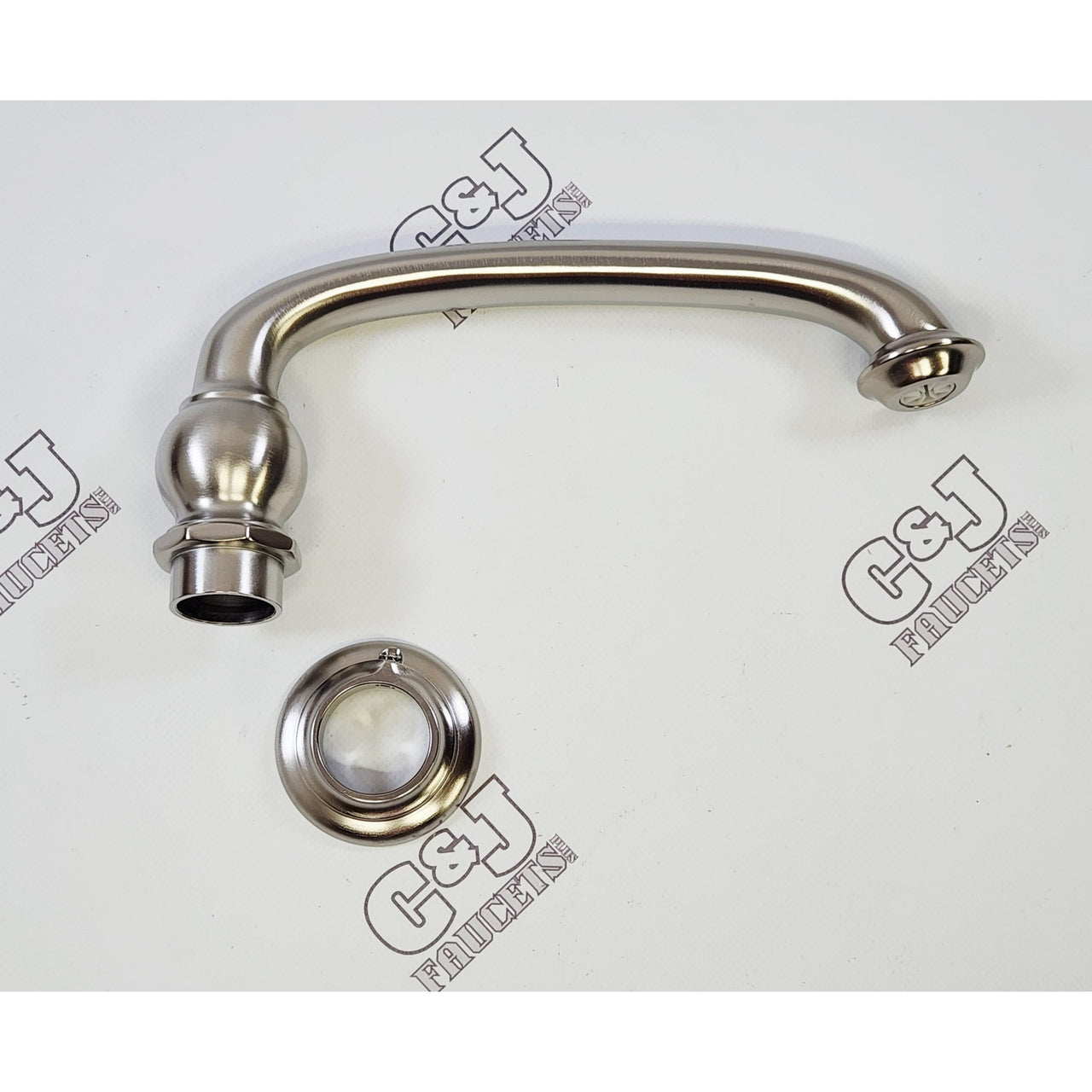 Kohler 72778-BN Artifacts 9" Deck-Mount Tub Spout - Vibrant Brushed Nickel