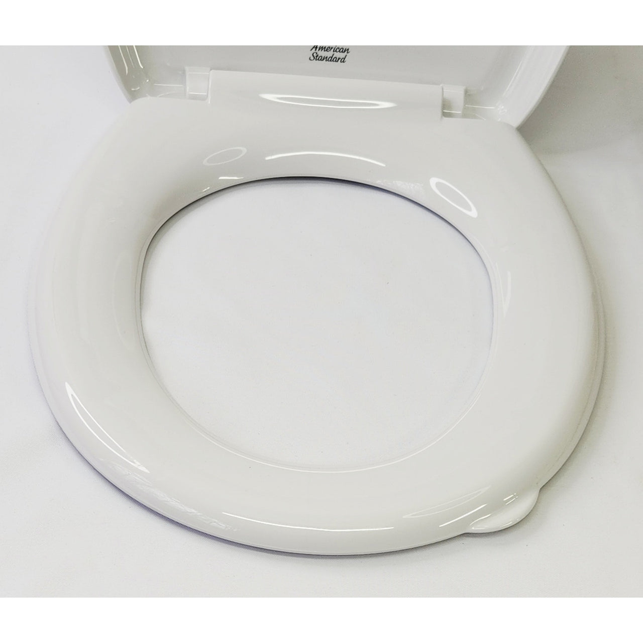American Standard 5345110.020 Cadet 3 Round Front Toilet Seat and Cover - White