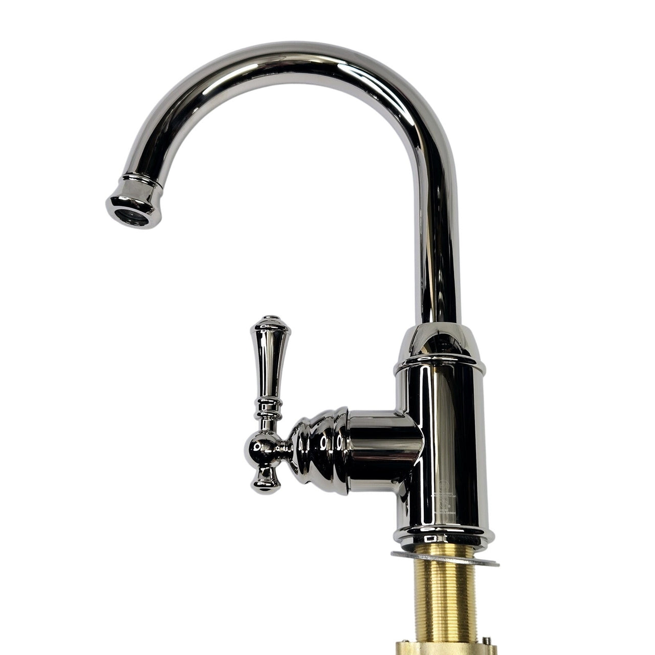 Signature Hardware 448997 Amberley 1.8 GPM Bar Faucet - Polished Nickel