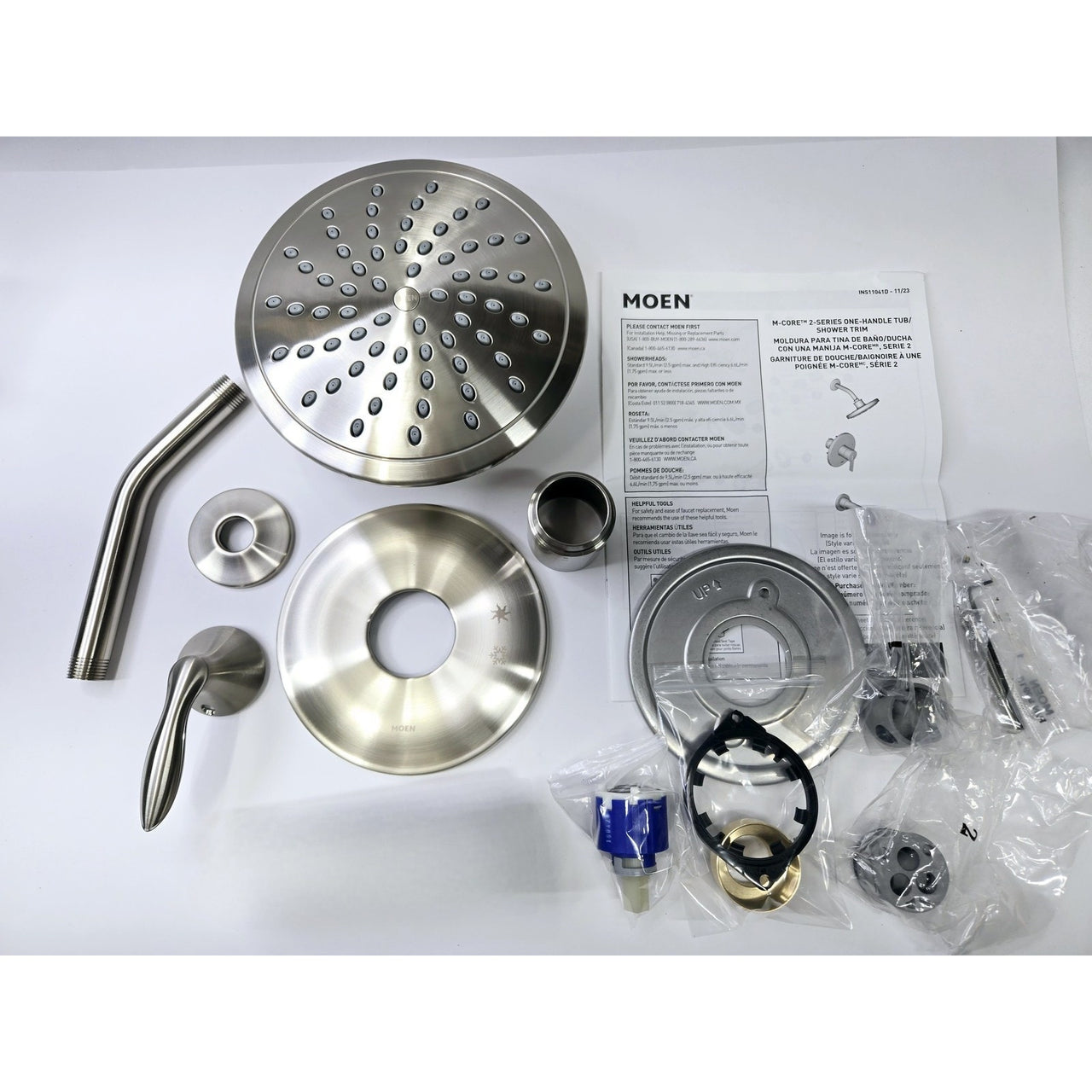 Moen UT2232EPBN Eva Collection 2-Series Shower Trim Kit - Brushed Nickel *READ2