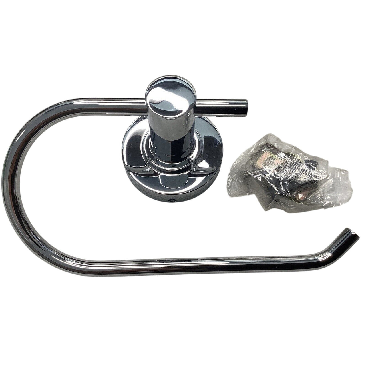 Signature Hardware 483953 Lexia Euro Toilet Paper Holder - Chrome