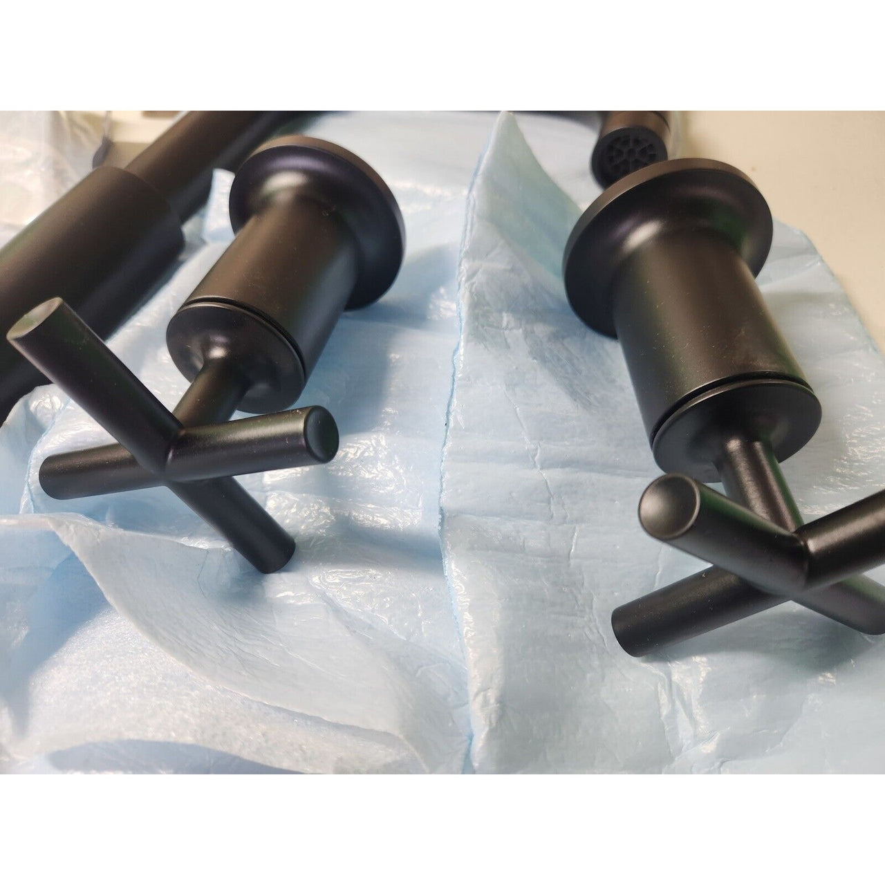 Kohler T14428-3-BL Purist Deck-Mount Bathtub Faucet Trim - Matte Black READ