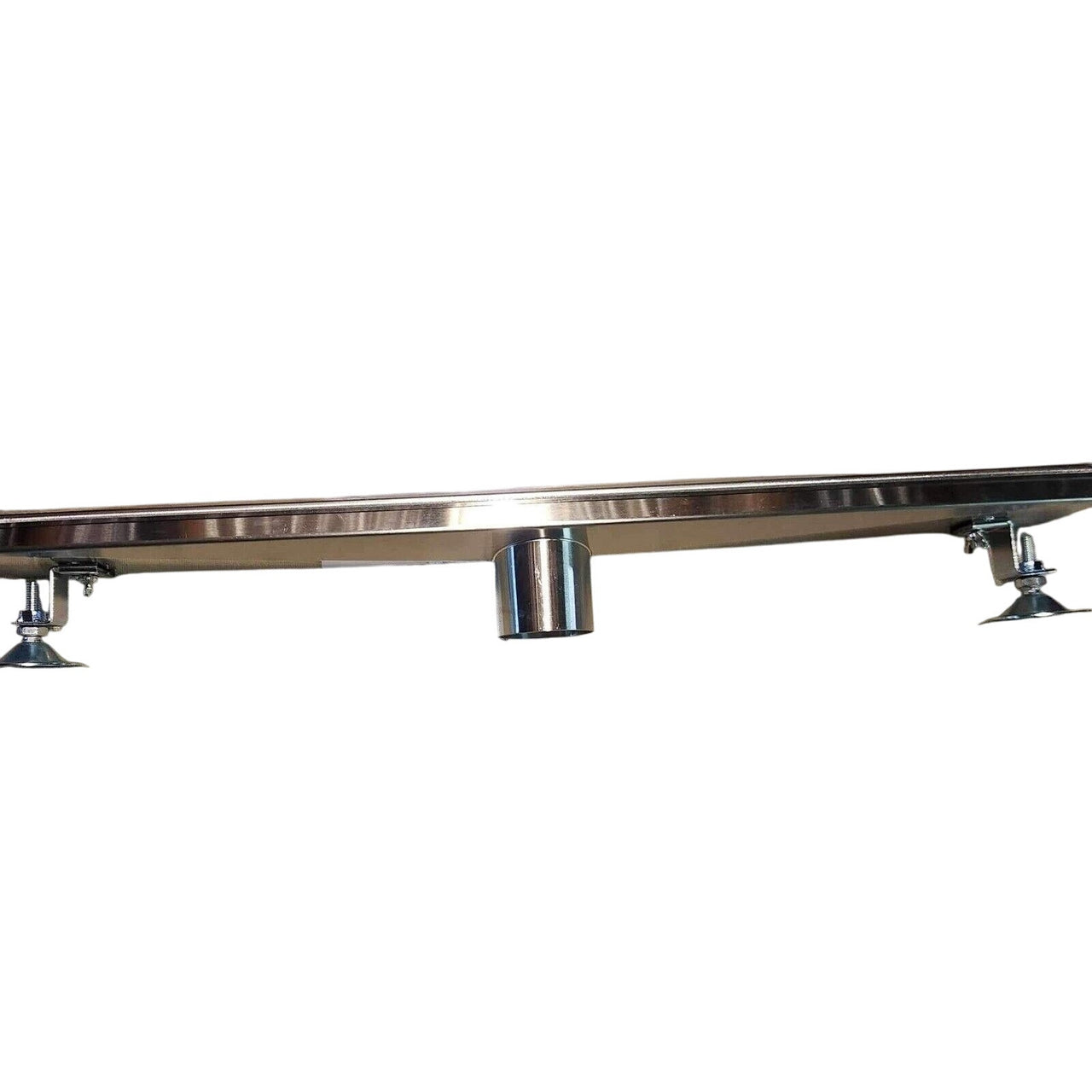 Signature Hardware 404987 Carmen 24" Linear Shower Drain less Flange - Stainless