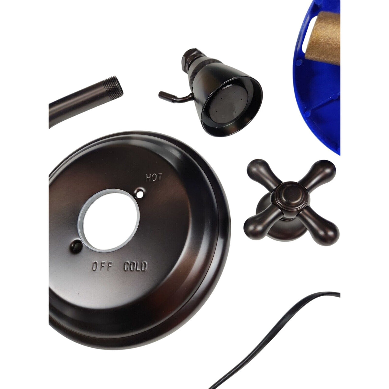 Kingston Brass KB3635AXSO Restoration Wall Mount Shower Faucet-Oil Rubbed Bronze