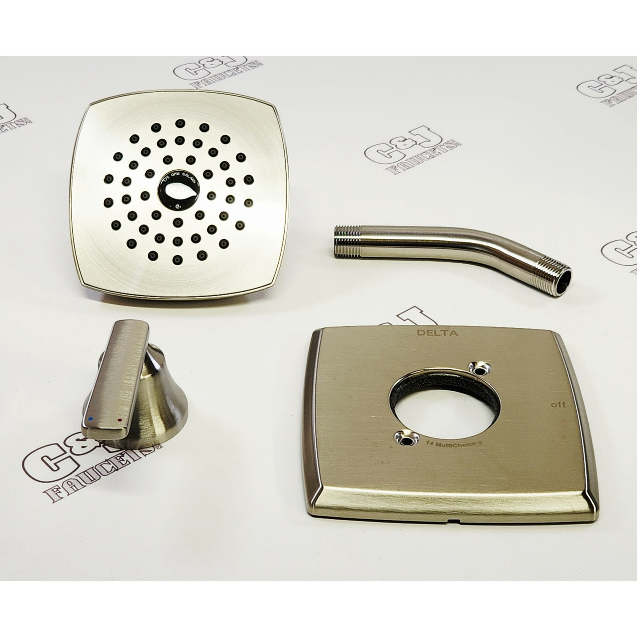 Delta T14264-SS Ashlyn Monitor 14 Series Shower Trim Only - Brilliance Stainless
