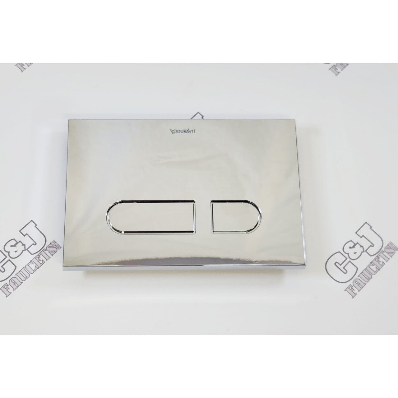 Duravit WD5008021090 DuraSystem A1 Dual Flush Actuator Plate - Chrome