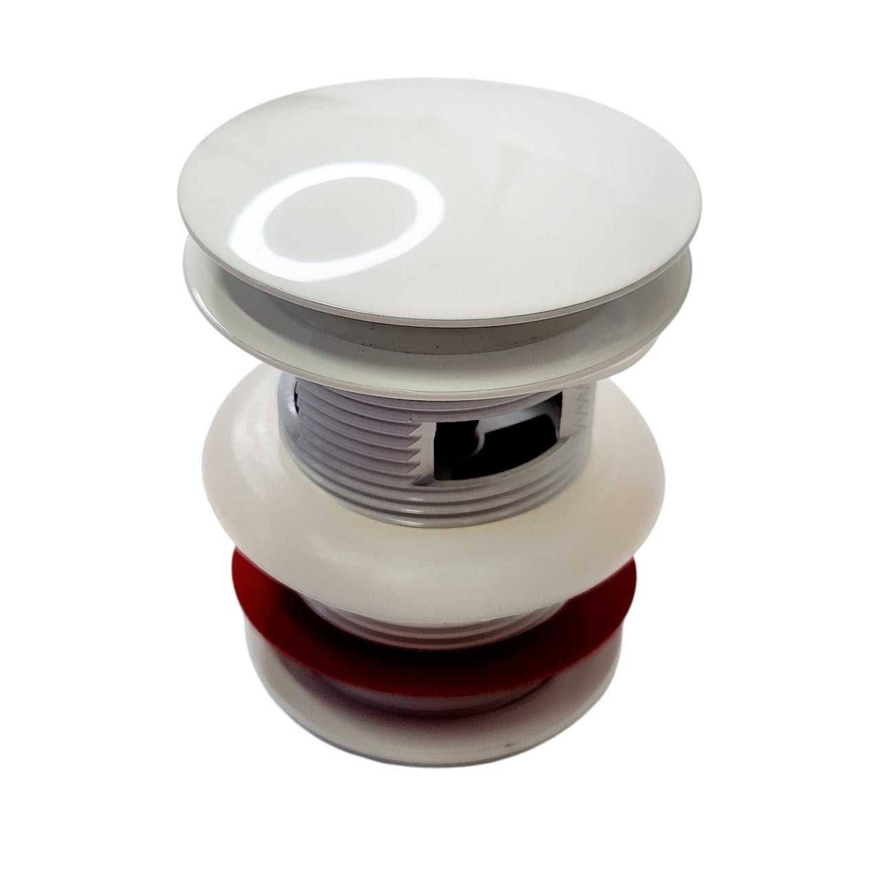 Proflo PFFSDRN100 Toe Tap Drain for Freestanding Tub - White