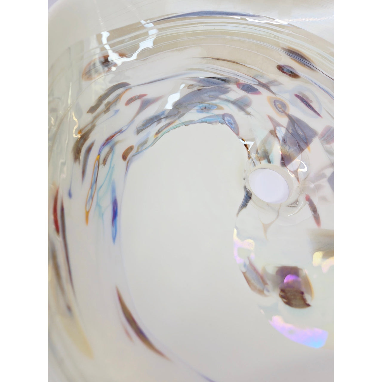 Murano MG1515-SY Glass Vessel Bathroom Sink with Seaspray Finish READ