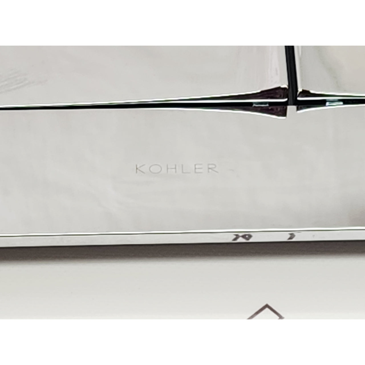 Kohler 6298-CP Veil Flush Actuator Plate for In-Wall Tank System - Chrome