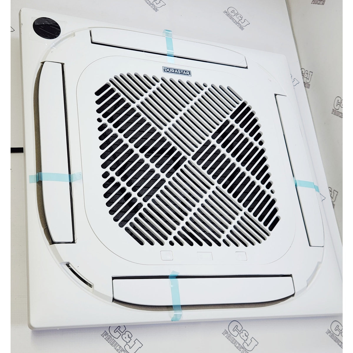 Durastar DRACPANA2A 4-Way Ceiling Cassette Grille Panel - White