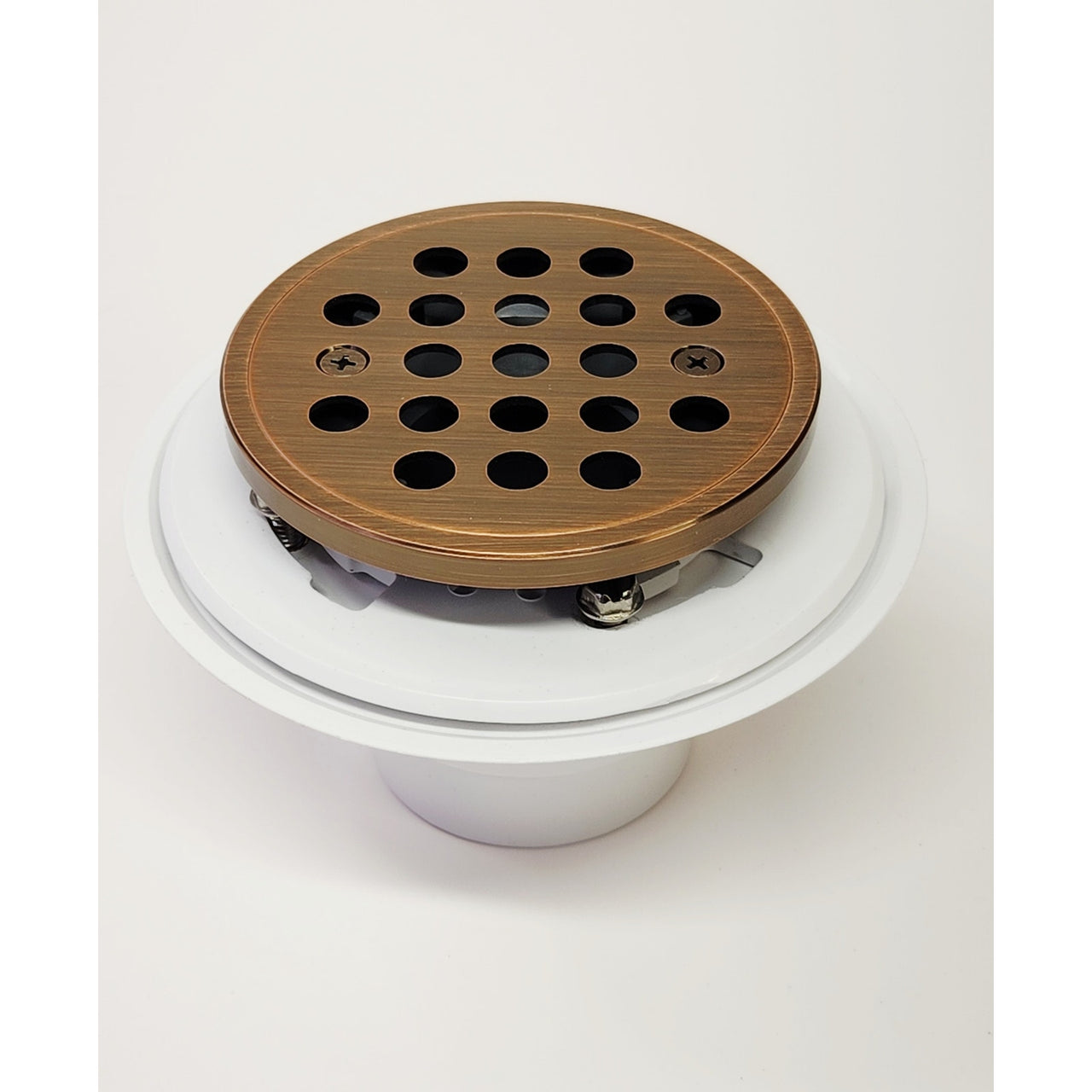 Signature Hardware 560435 FundamentALL 4-1/2" Round Shower Drain -Oil Rub Bronze